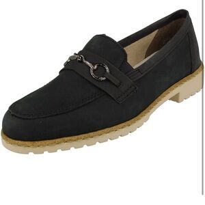 New Rieker Women’s loafers flat suede leather shoes size 8.5 / 39